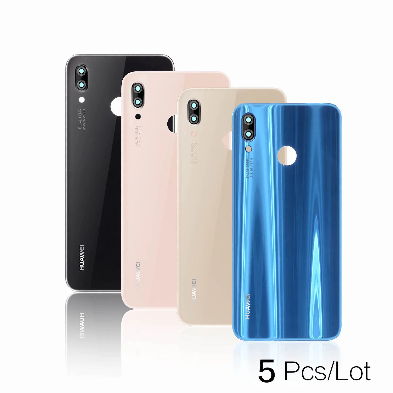 Задняя крышка для Huawei P20 Lite Nova 3e на батарею черный