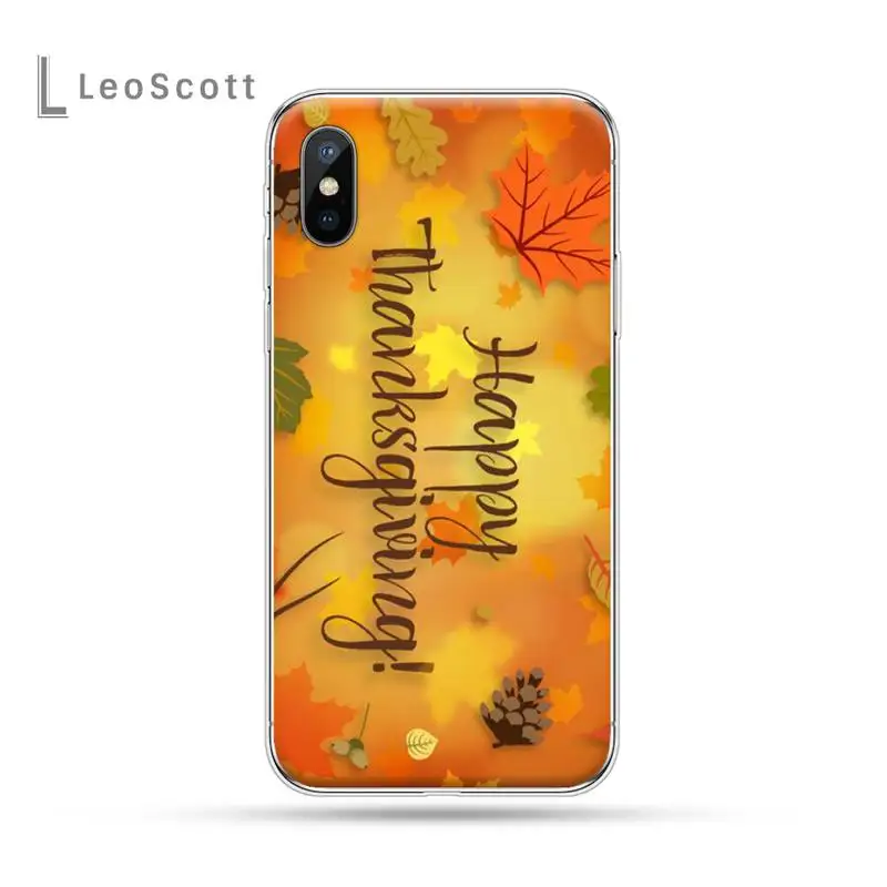 

Thanksgiving Maple leaf plant pattern Phone Case For iphone 12 5 5s 5c se 6 6s 7 8 plus x xs xr 11 pro max