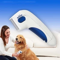 pet flea lice cleaner comb electric dog pet cleaning brush anti flea dog comb electronic for cats dogs pet supplies