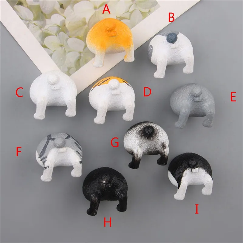 Реалистичная кошка креативная трехмерная магнитная пряжка наклейка на