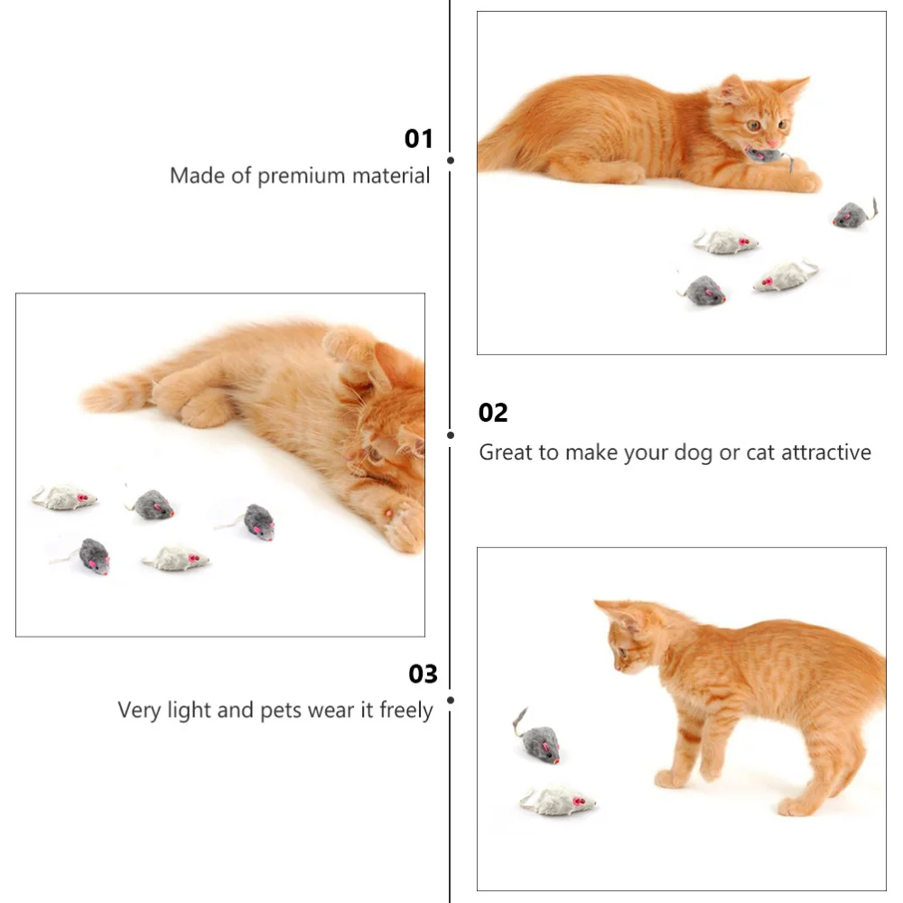 12pcs Simulation Cat Teasing Adorable Interactive Chew | Дом и сад