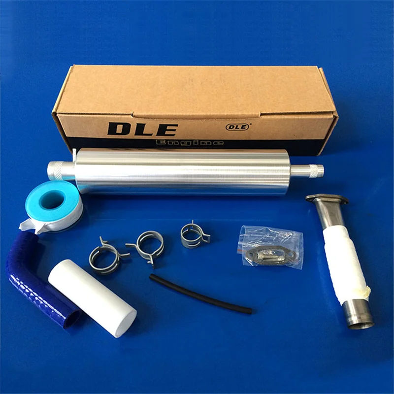 Originele Dle Lange Uitlaat Bus Set &amp Onderdelen Voor DLE35RA Benzinemotor | Parts Accs
