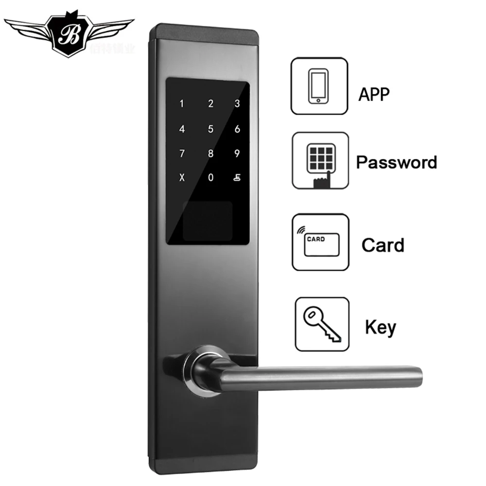 Умный Замок TTlock с bluetooth APP пароль устройство чтения RFID смарт-замок двери wifi