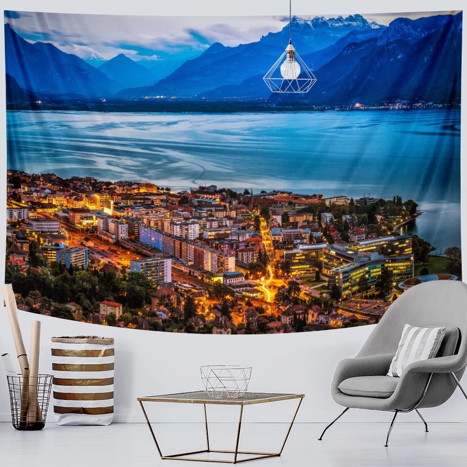 Красивый декорации домашнее украшение Гобелен Мандала в стиле бохо декоративный