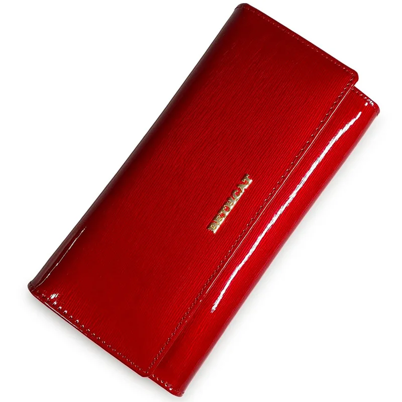 

Fashion Long Wallet Women Leather Genuine Leather Womens Wallets Buckle Female Purse Clutch Ladies Phone Bags Cartera Mujer