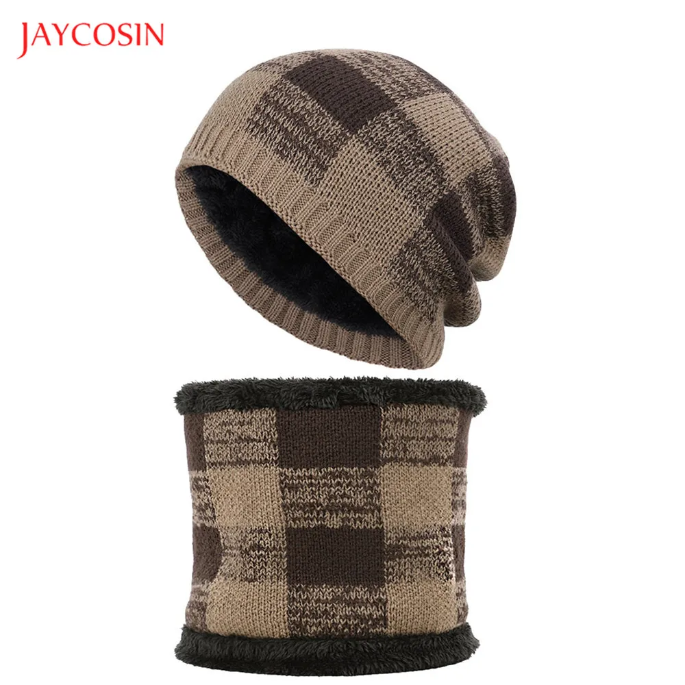 Зимние трикотажные шапки Joycosin унисекс с флисовой подкладкой | Аксессуары для