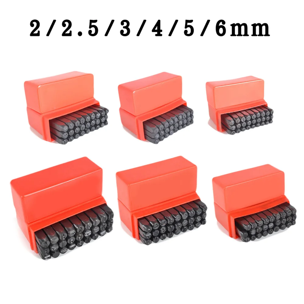 

27pcs Alphabet Letter Alloy Steel Punch Set Mark Leather Metal Stamp Craft Tool