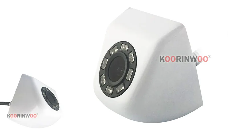 Koorinwoo Универсальная автомобильная резервная камера металлическая CCD HD камера заднего вида/заднего вида s 8 IR ночного видения Водонепроницаемая IP68