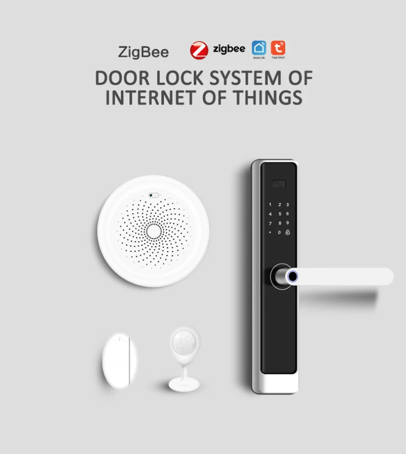Умный датчик двери ZigBee, датчик окон, датчик магнитной сигнализации, независимый Магнитный сенсор, дистанционное управление