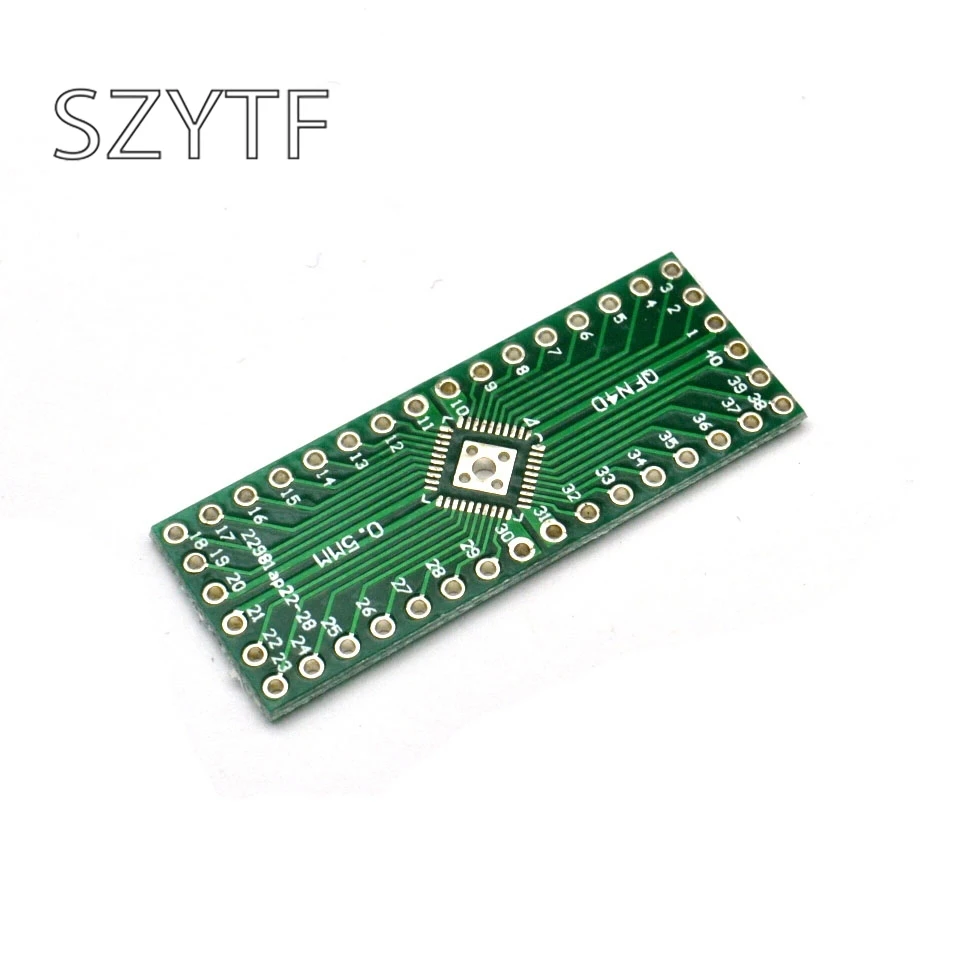 20 шт./пакет переходная пластина QFN32 QFN40 SMD очередь DIP 0 5 мм|plate adapter|dip smddip adapter |