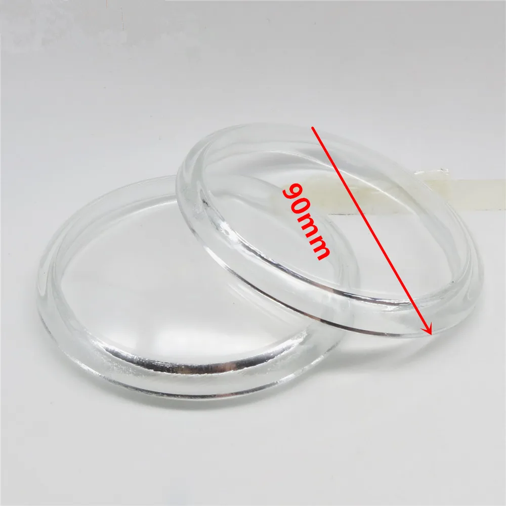 2 шт. противотуманное стекло круглый диаметр 90 мм Противотуманные фары для Range Rover