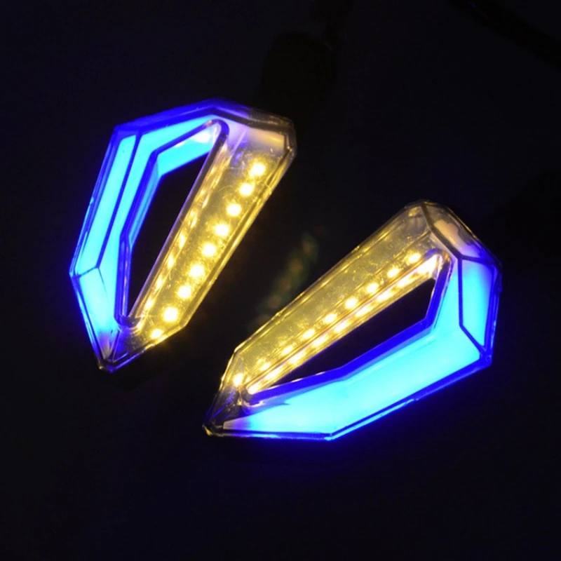 Мигающий мотоцикл направленный поворотники led flasher Стоп сигнал для