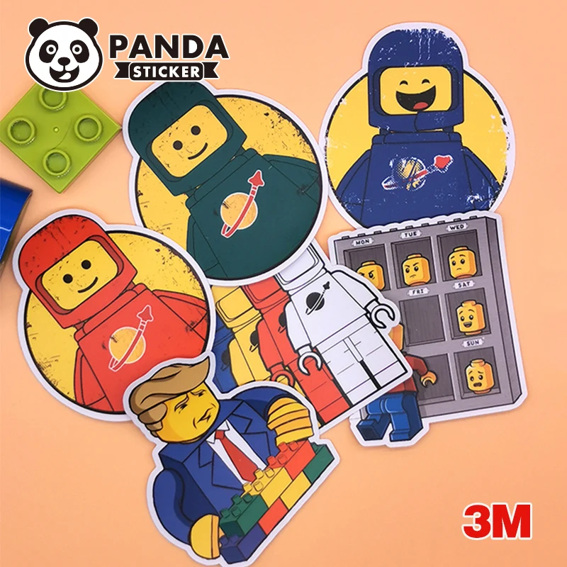 

Cartoon Funny Stickers Outdoor Cute Animals Waterproof Decals for Kids DIY Skateboard Laptop Luggage Car Fridge Bike