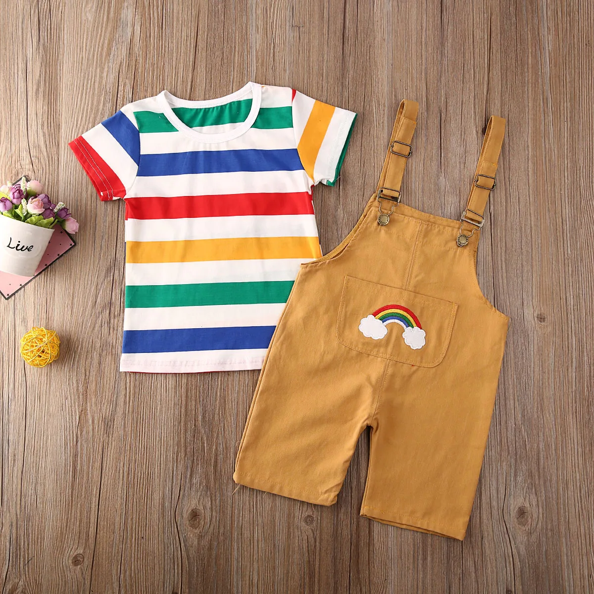 Комплект летней повседневной одежды для новорожденных мальчиков костюм на