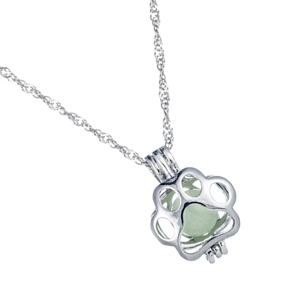 Светящееся ожерелье женская подвеска из сплава ФЛУОРЕСЦЕНТНОЕ украшение