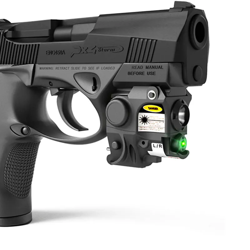 

Tactical Weapon Gun Light with Taurus g2c Glock 17 19 Pistol Aiming Green Red Laser Sight Tactical Self Defense