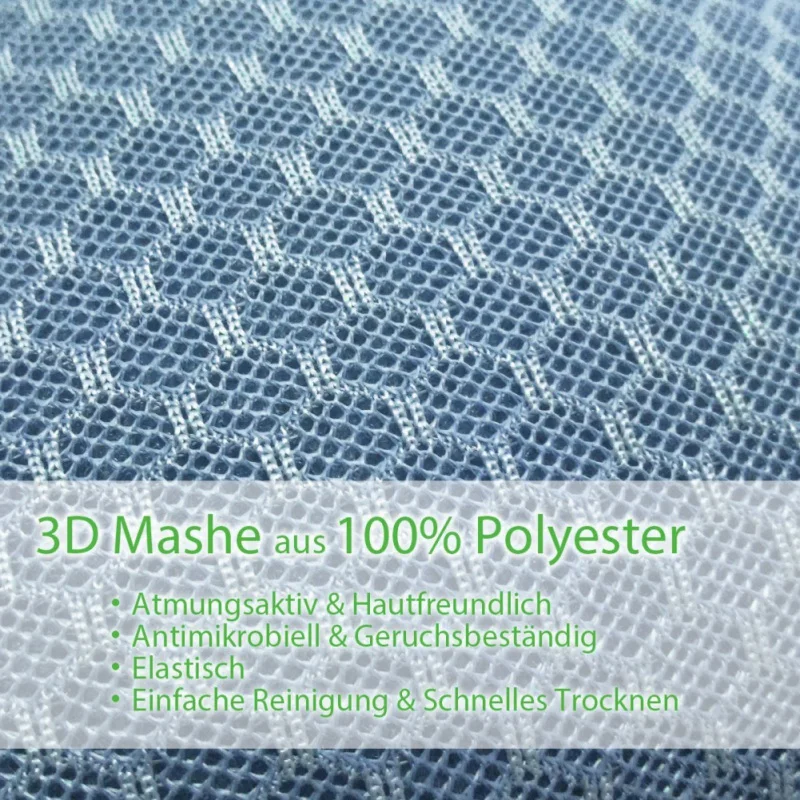 3D сетчатая Нескользящая подушка для спа ванны отдыха на голове с присосками шеи и