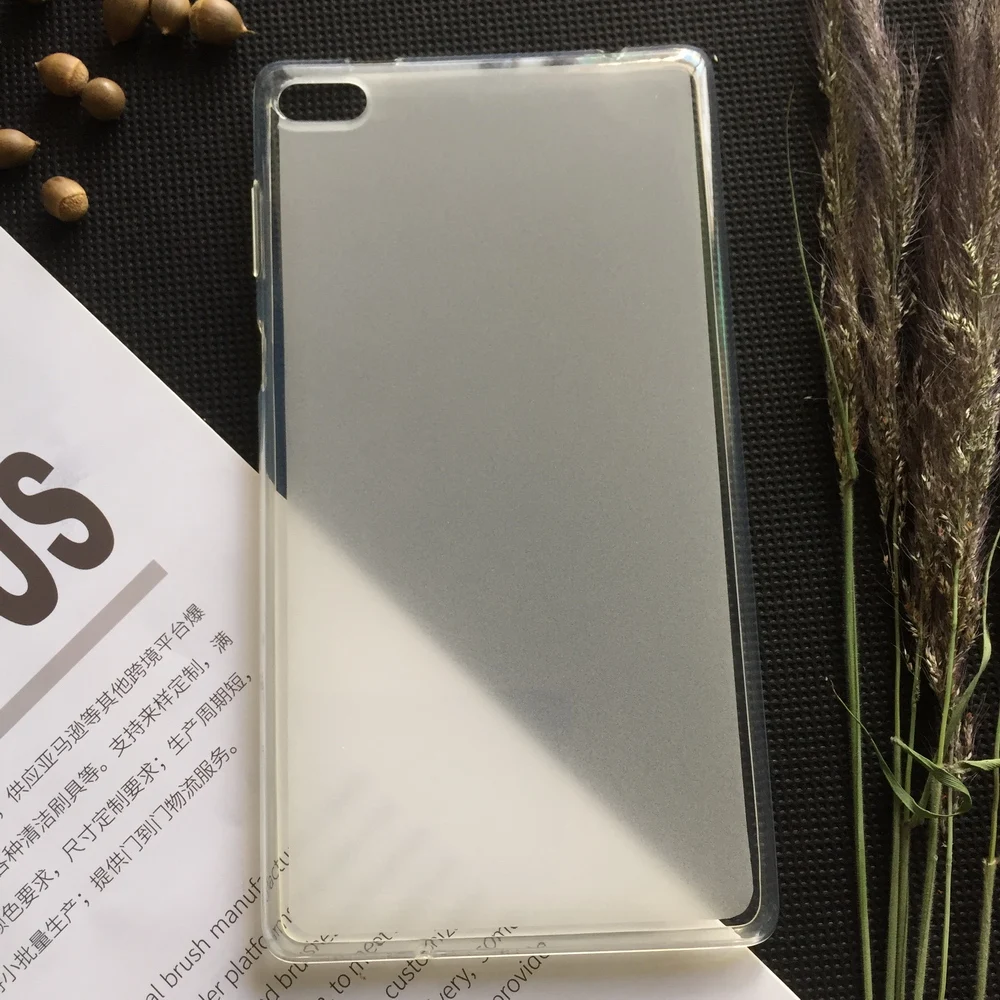 Чехол для Lenovo Tab 7 Essential мягкий чехол из ТПУ 4 планшета задняя крышка|Чехлы