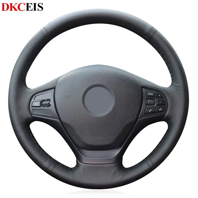 Сделай Сам сшитая вручную Черная мягкая искусственная фотосессия для BMW F30 328i 316i