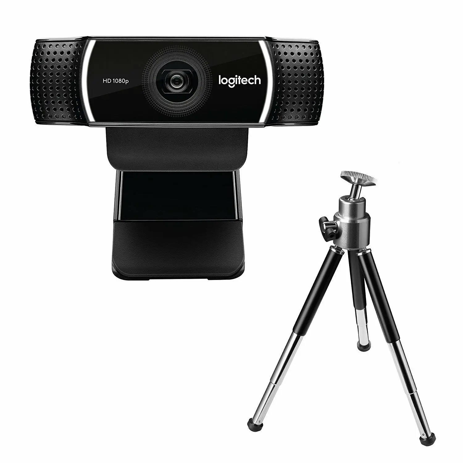 Веб камера Logitech C922 PRO 1080P 30FPS Full HD для потокового видео якорь веб Автофокус