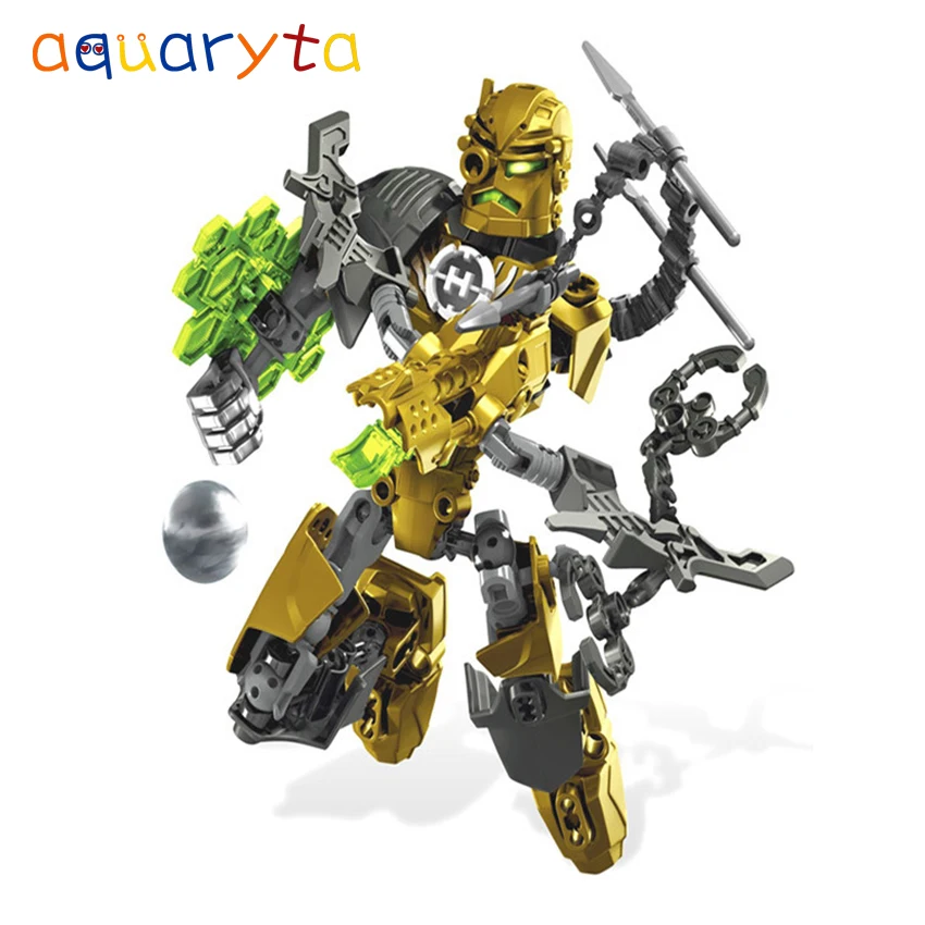 

Aquaryta Series Hero Factory ROCKA Building Blocks Set Figures Bricks Toy Compatible with All Brands Enlighten Toys Gift for Boy
