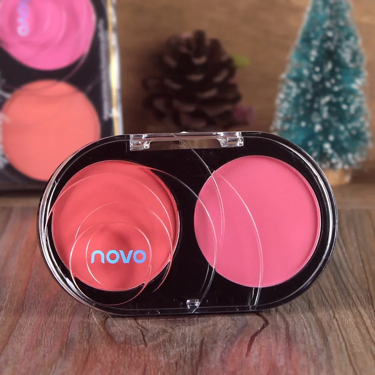 

Rose Plant Double Color Blush Matte Rouge Modify Outline Complexion Improvement Pink Orange 365