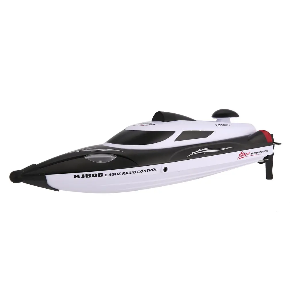 HONGXUNJIE RC лодка HJ806 47 см 2 4G 30 км/ч Высокая Скорость гоночный катер водяного