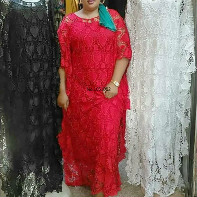 Новый стиль классическое Африканское женское Дашики водорастворимое кружевное