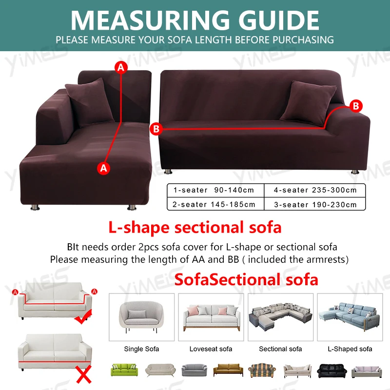 

Plain Corner cushions sofa for Living Room Elastic Spandex Couch Cover Stretch Slipcovers Elastic cover for living room