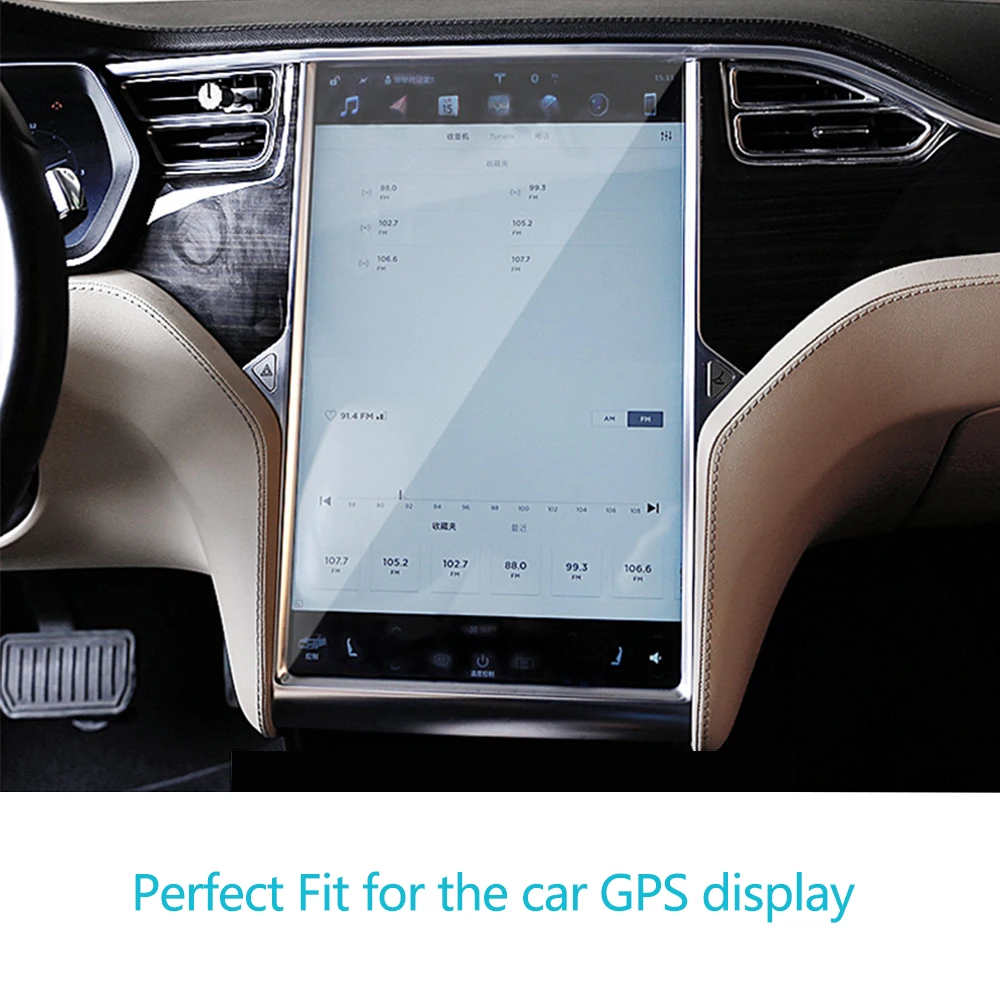Защитная пленка для сенсорного экрана Tesla Model x/s закаленное стекло с сенсорным