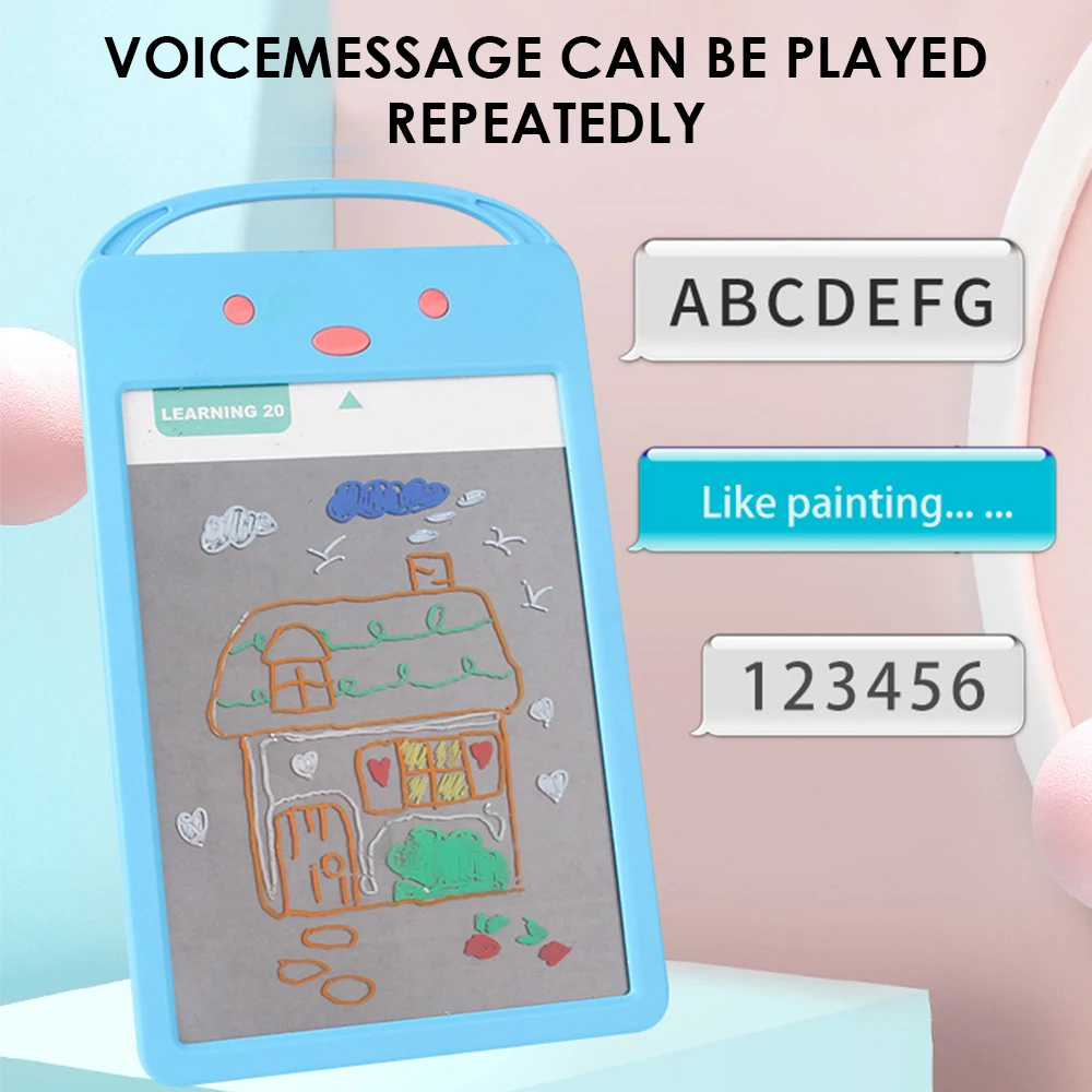 Флуоресцентная доска для рисования 8 5 дюйма светодиодное освещение музыкальная