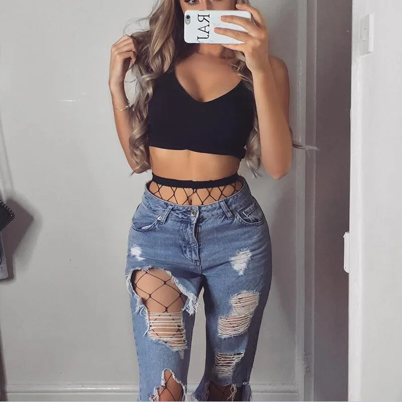 Распродажа сексуальные черные женские чулки в сеточку жаккардовые колготки с