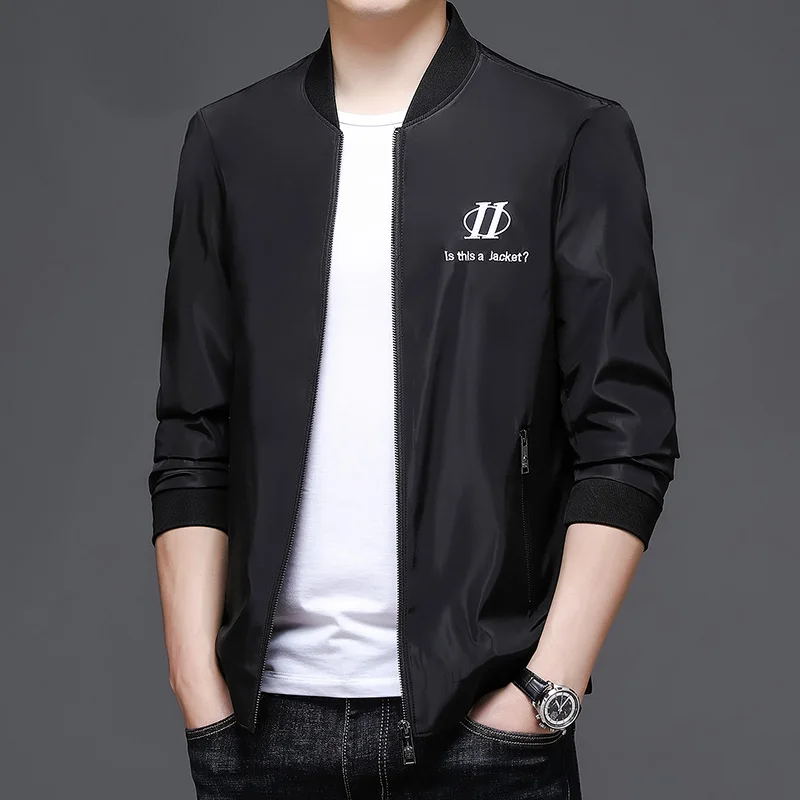 

Top Grade Brand Casual Fashion Streetwear Jacket Men Spring Autumn New Zipper Trendy Bomber Smart Coats Mens Clothing 2021