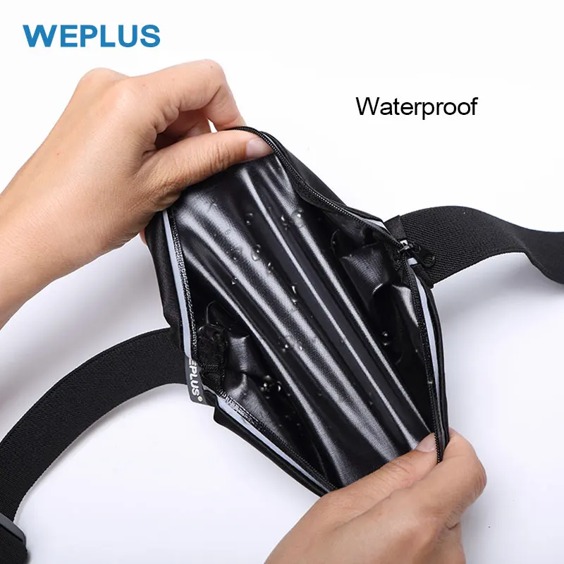WEPLUS лайкра Ткань водонепроницаемая сумка с талией рюкзаки для мобильного