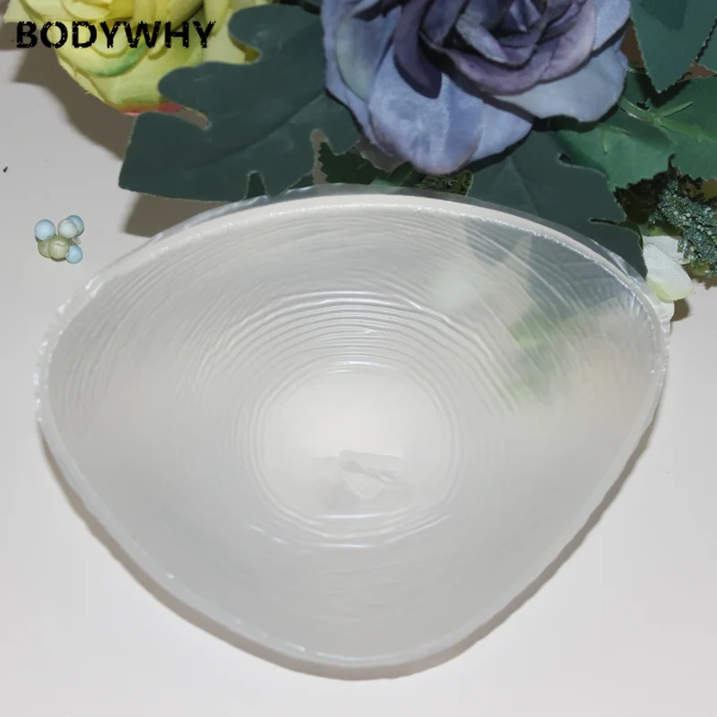 Hot 1pc Silicone Breast Dedicated Swim Spa Crystal Clear Fake Breasts with Breast Implants Summer Swimsuit Use