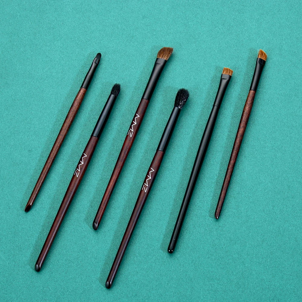 Кисть для подводки глаз из шерсти норки 1 шт. кисть крема бровей карандаш основа