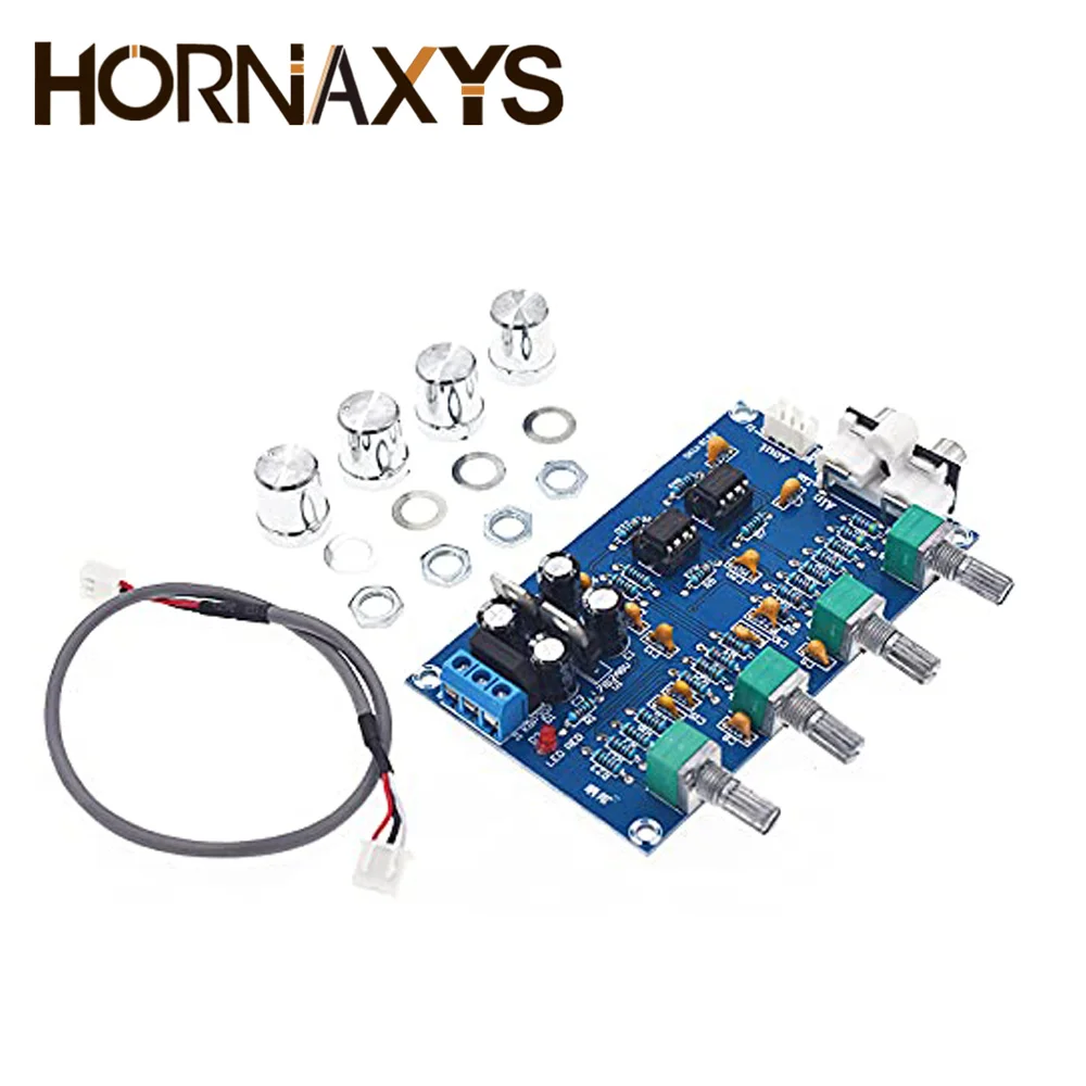 XH-M164 NE5532 Stereo Pre-усилитель предусилитель Tone Board Audio 4 усилитель каналов Module 4CH Control