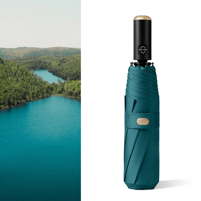 Складной солнцезащитный зонт полная яркость для женщин 3 цвета розовый