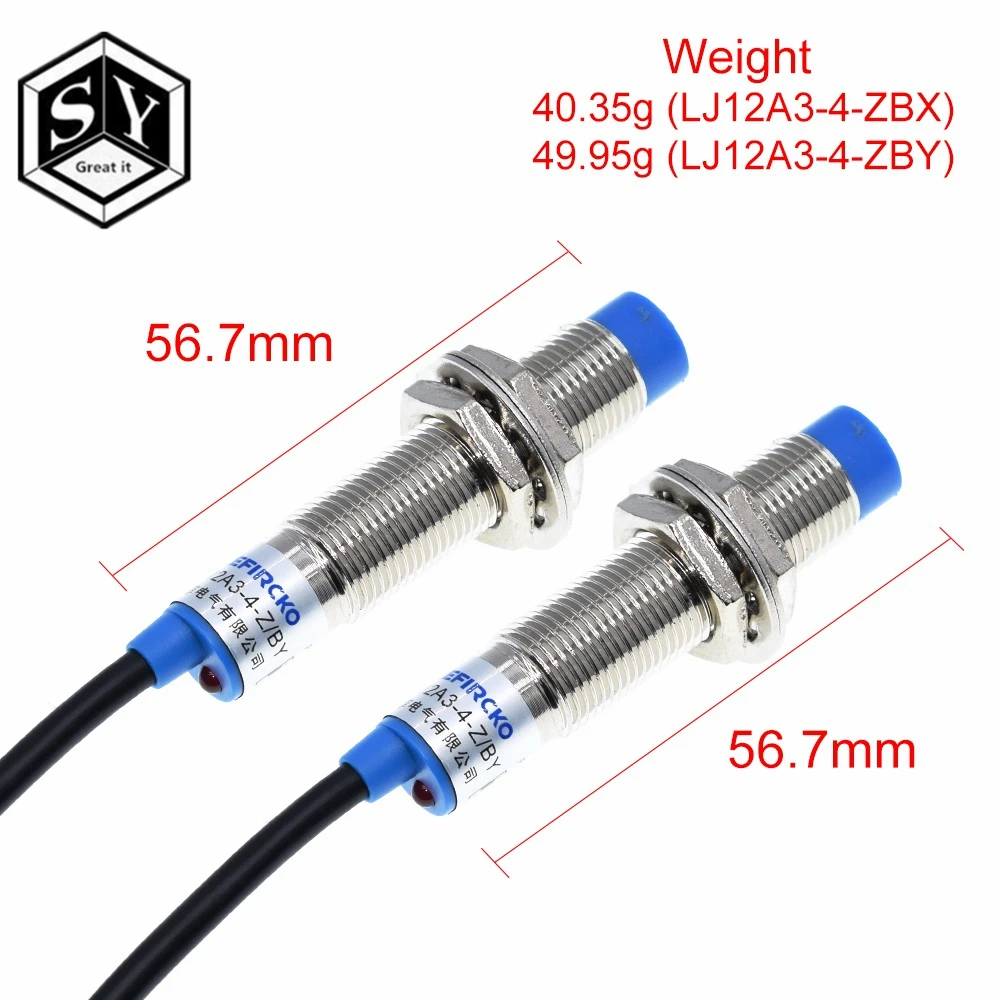 Great it 1 шт. LJ12A3 4 Z/BX Z/Новый индуктивный датчик обнаружения NPN DC 6 36 в для Arduino|Датчики|