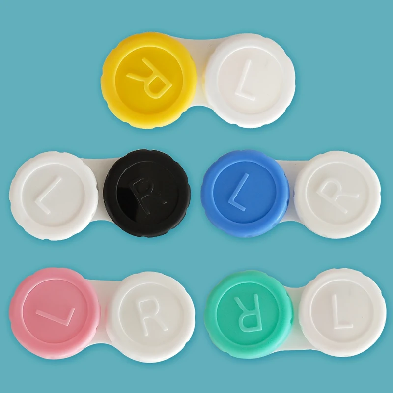 Футляр для контактных линз L + R контейнер хранения косметический футляр глаз