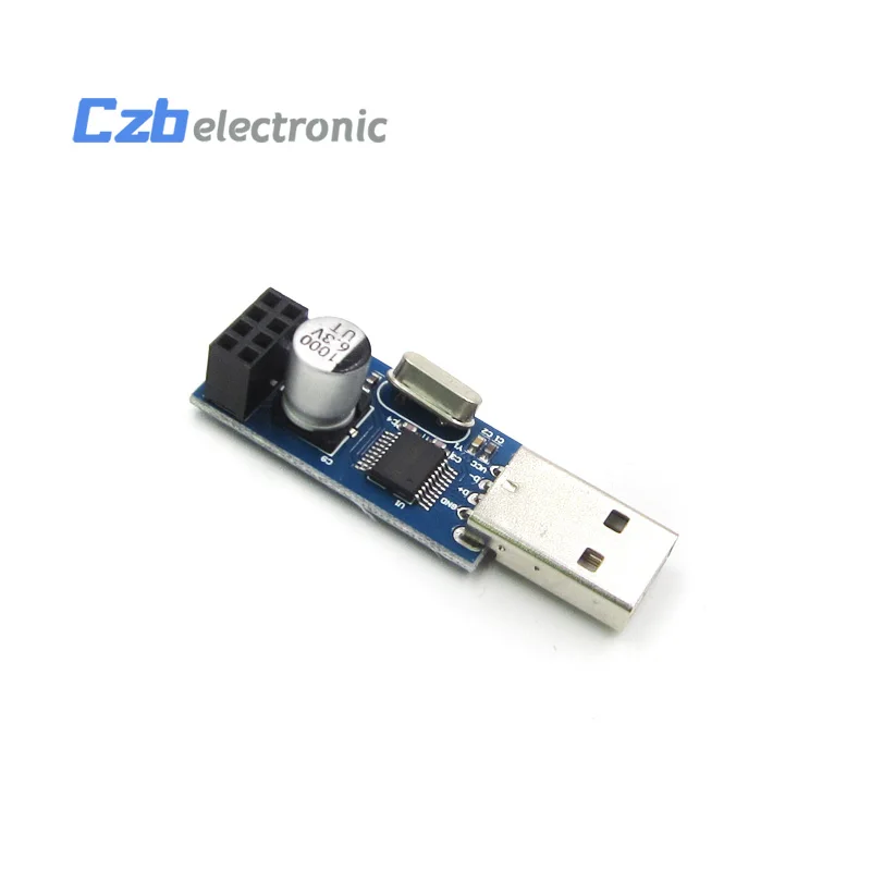 1PCs CH340 USB to ESP8266 Serial Port Wireless Wifi Module Developent Board 8266 Adapter Development ESP-01S IOT | Электроника