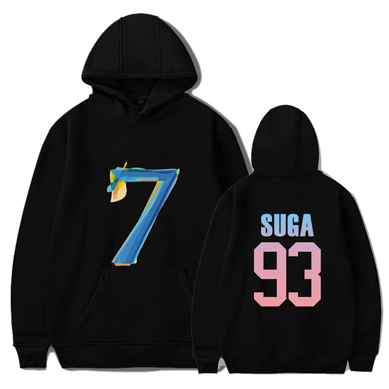 Новая карта души 7 кофты Bangtan худи для мальчиков Цзиминь J HOPE Юнга Кук Толстовка SUGA