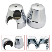 1 pair abs chrome motorcycle instrument shell speedometer cover tachometer bottom housing for yamaha xjr 1200sp xjr1300 xjr400