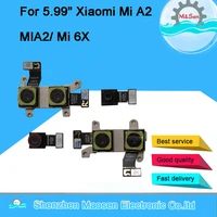 original msen for xiaomi mi a2 mia2 rear back big front camera module flex cable for xiaomi 6x mi 6x mi6x replacement parts