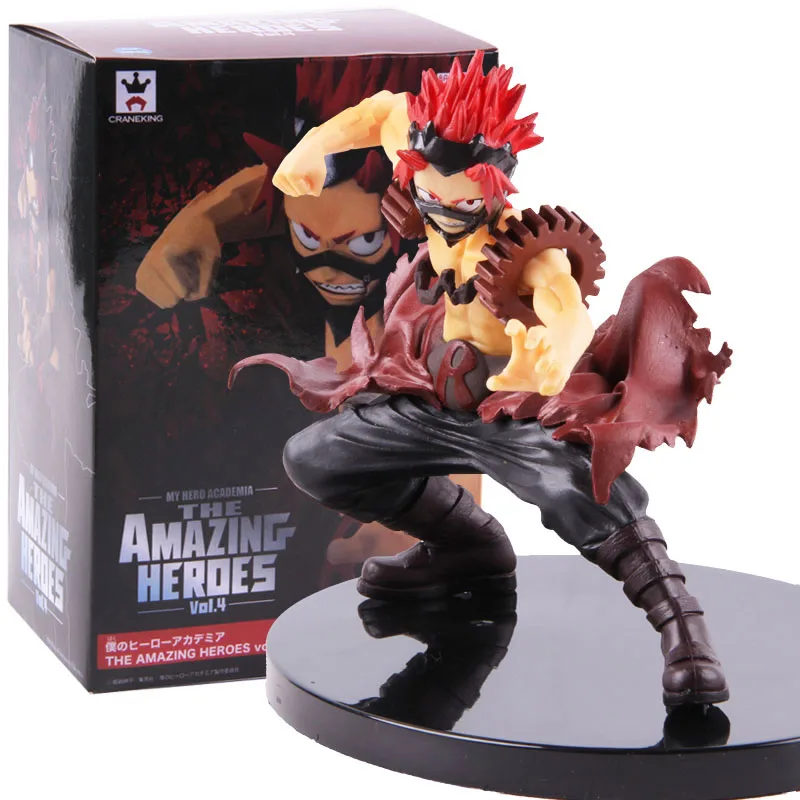 

13cm My Hero Academia figure The Amazing Heroes Vol.4 Kirishima Eijiro PVC Action Figure Figurines Toys for Kids Gifts T30