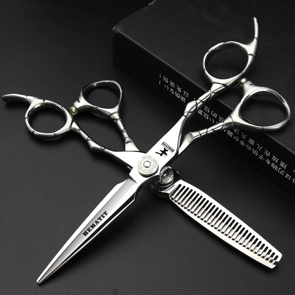 6 дюймов Высокое качество японские 440C парикмахерские ножницы инструменты для
