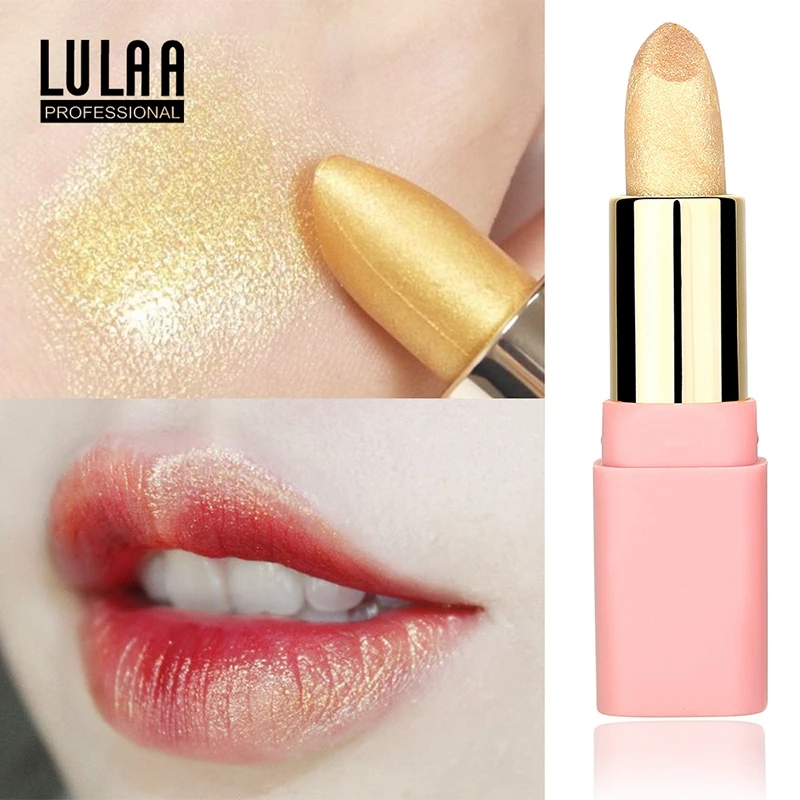 7 цветов увлажняющие матовые губные помады с алмазным жемчугом блестящие