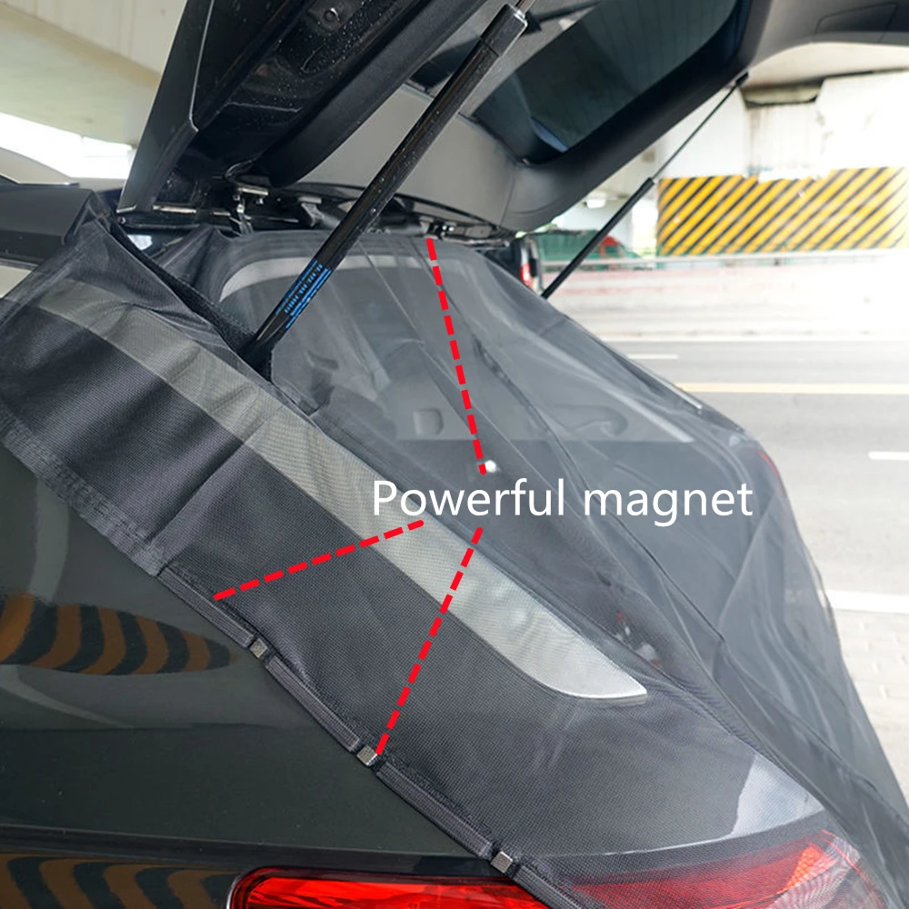 Чехол для багажника автомобиля солнцезащитный козырек от комаров и летающих