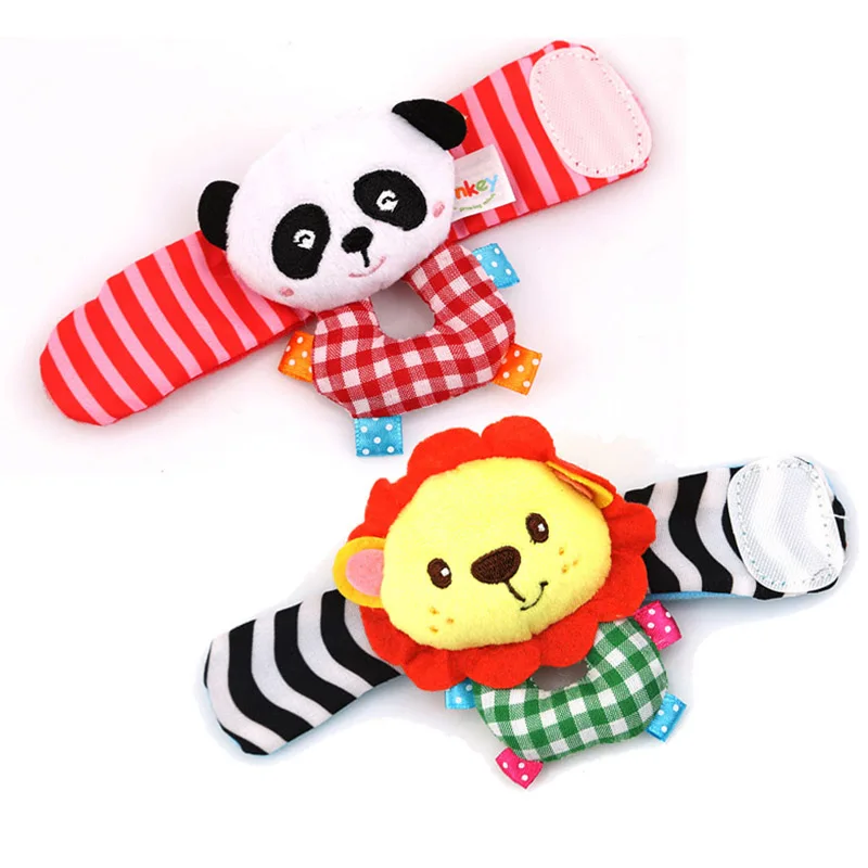

Infant baby toys bebe rattles/socks 2 pcs/set can make sound cute toy for baby boy toys kids toy Hanging Early Learning Educate