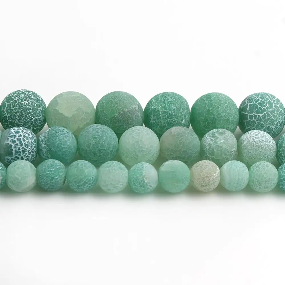 Натуральный камень Forst серый трещины сон огонь Агаты &quotвены дракона&quot спейсер